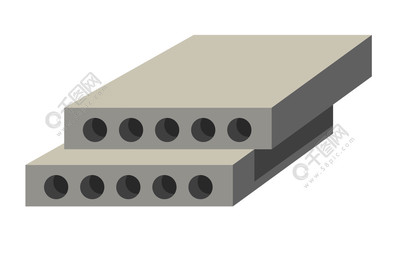 建筑材料隔離圖標矢量 構建與修復的視覺基石